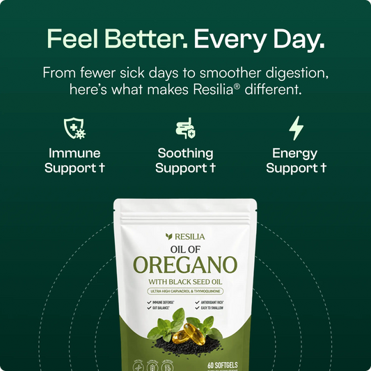 Resilia® Oil Of Oregano Softgels